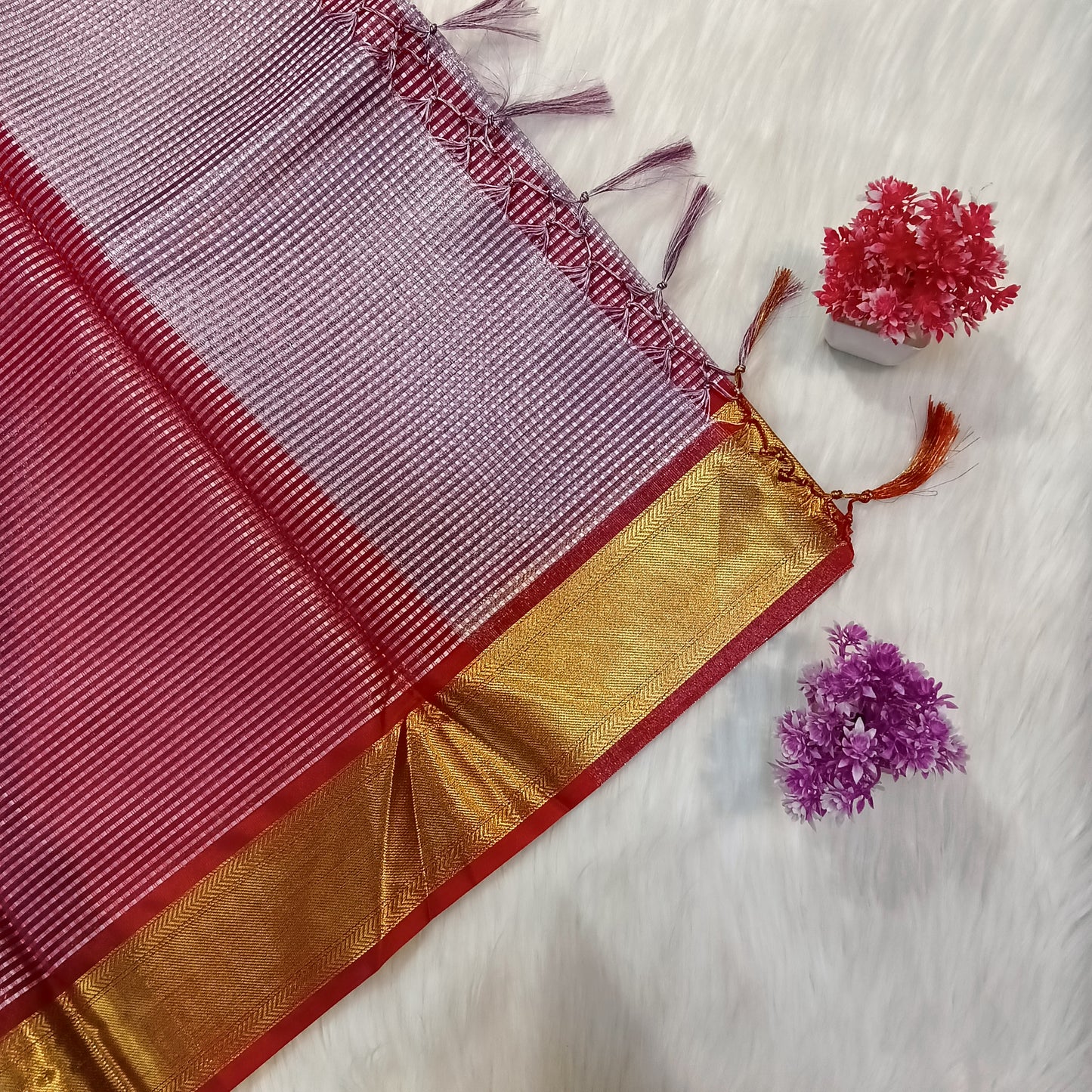 Celebrity Lavender Saree | SSCL280