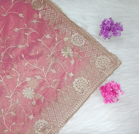 Fancy Work Saree | SSFW285