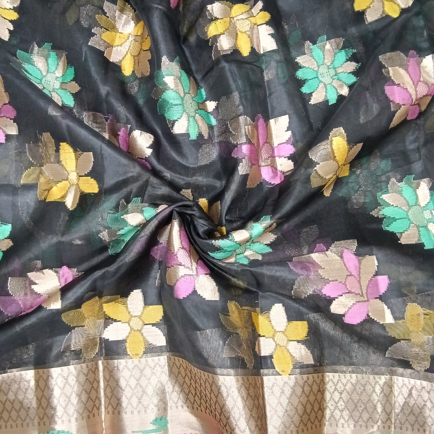 Organza Koto Fancy Saree | SSOK292