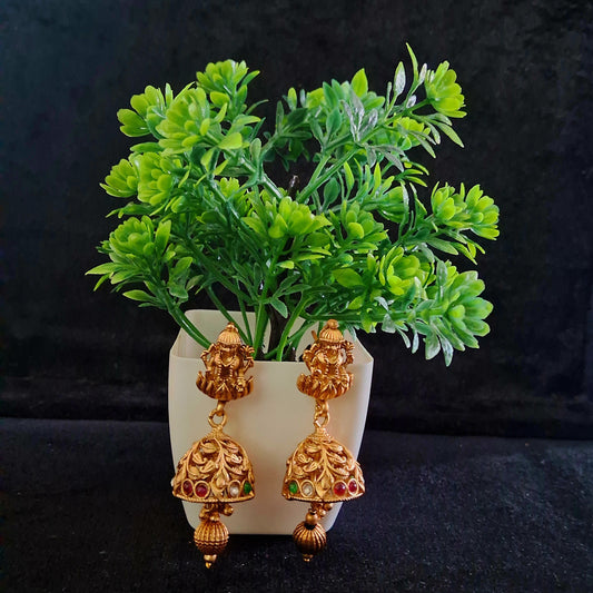 Goddess Lakshmi Haram Kundhan & Kemp Set | SSKT031