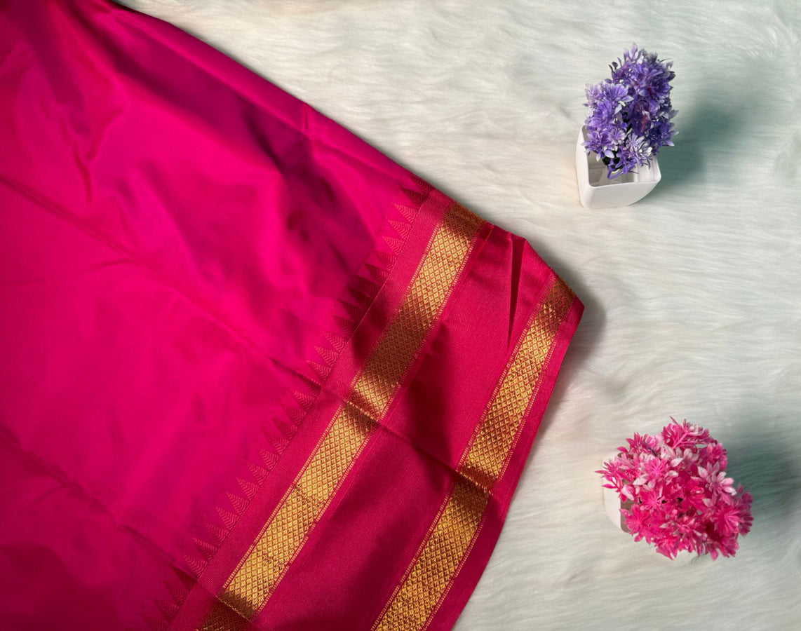 Semi Gadwal Silk Saree | SSGS231