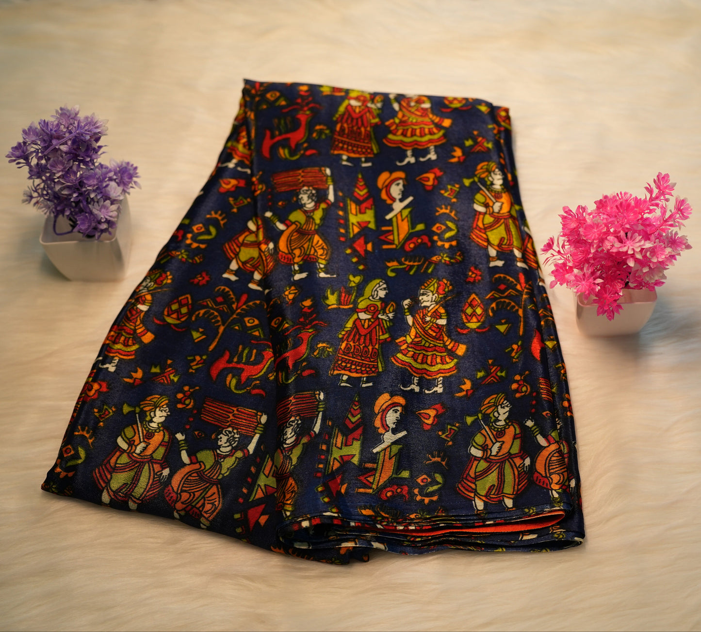 Crepe Silk Saree | SSCS182