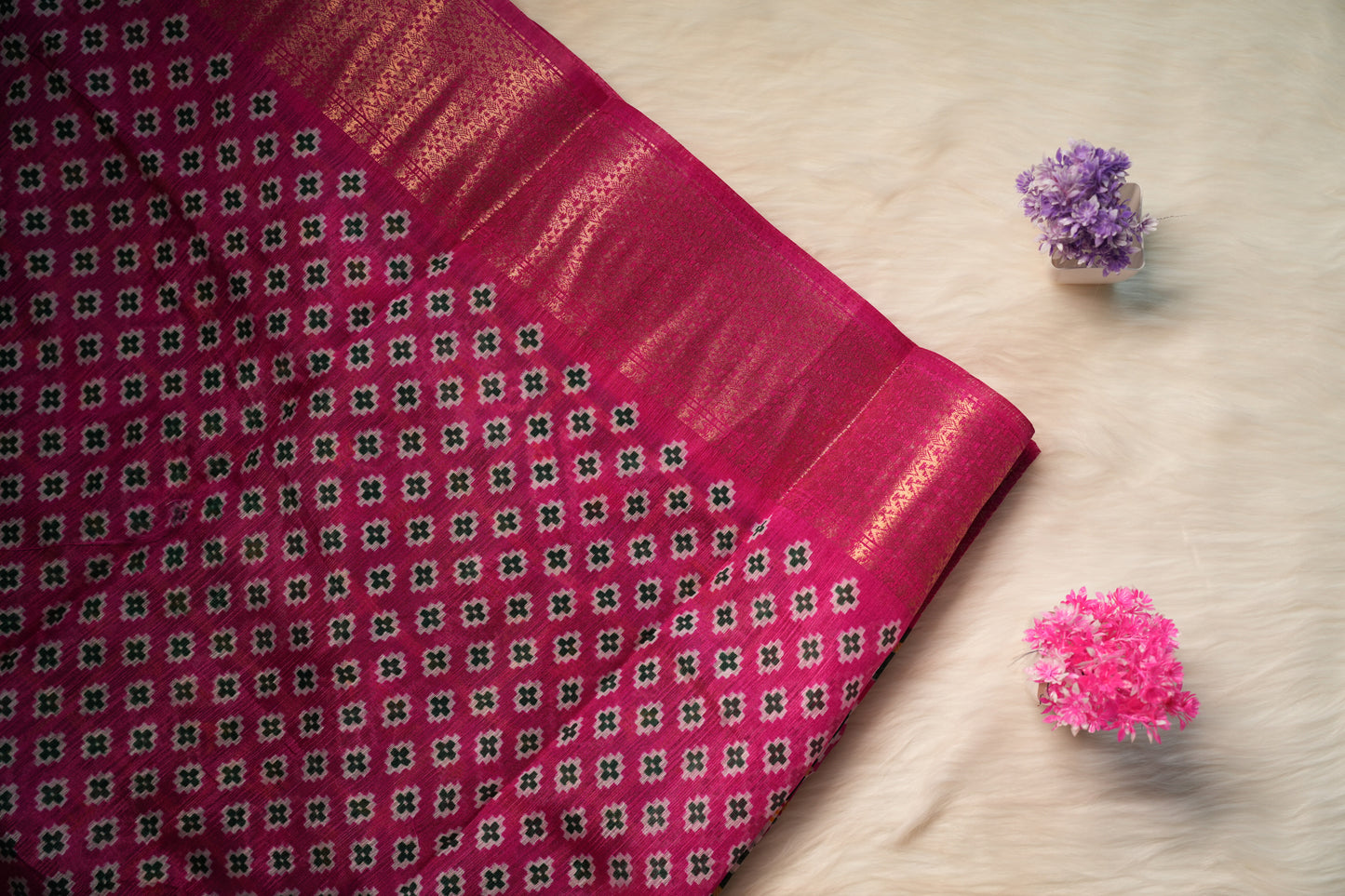 Ikkat Dola Saree | SSDS213