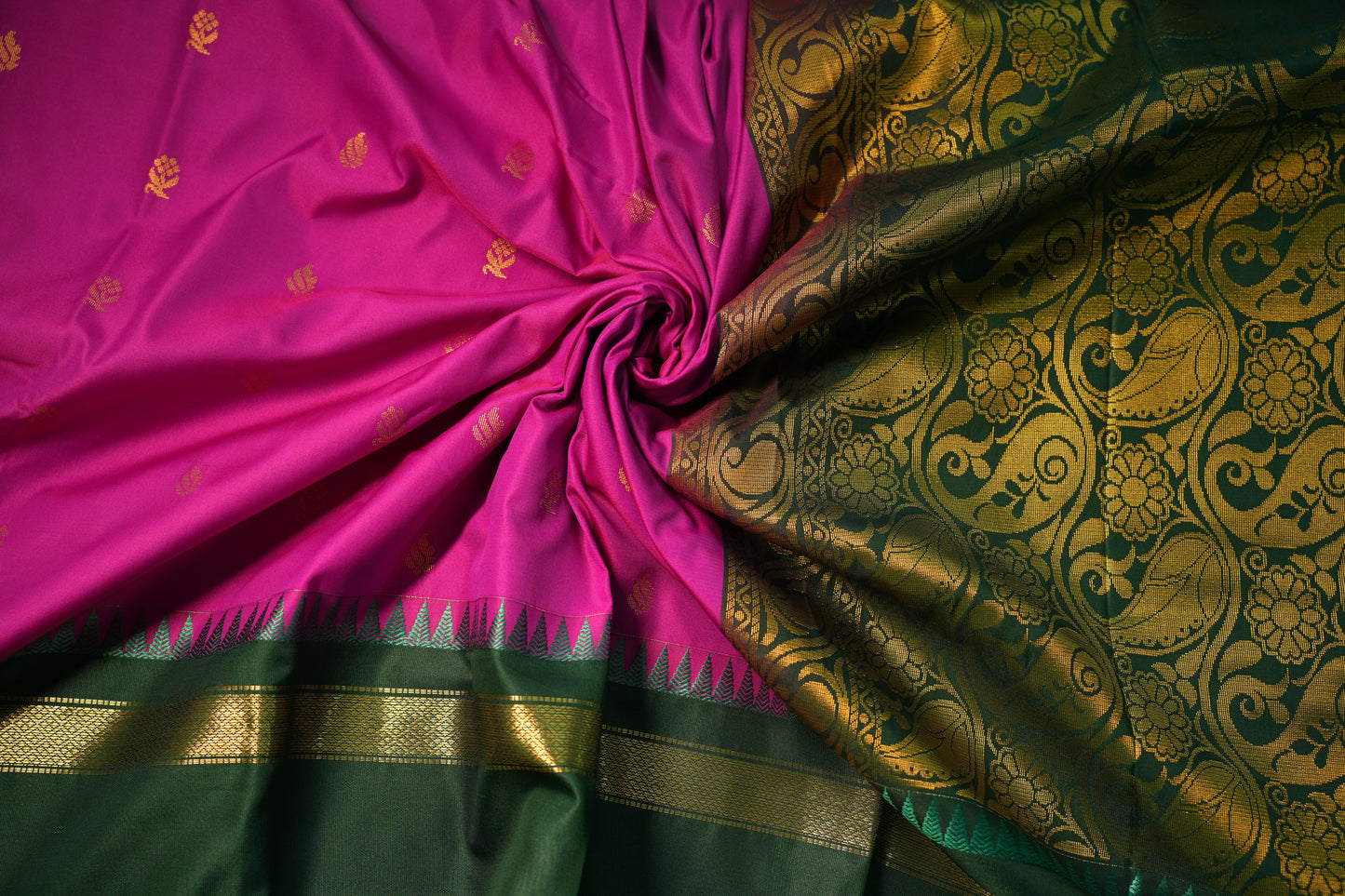 Semi Gadwal Silk Saree | SSGS231