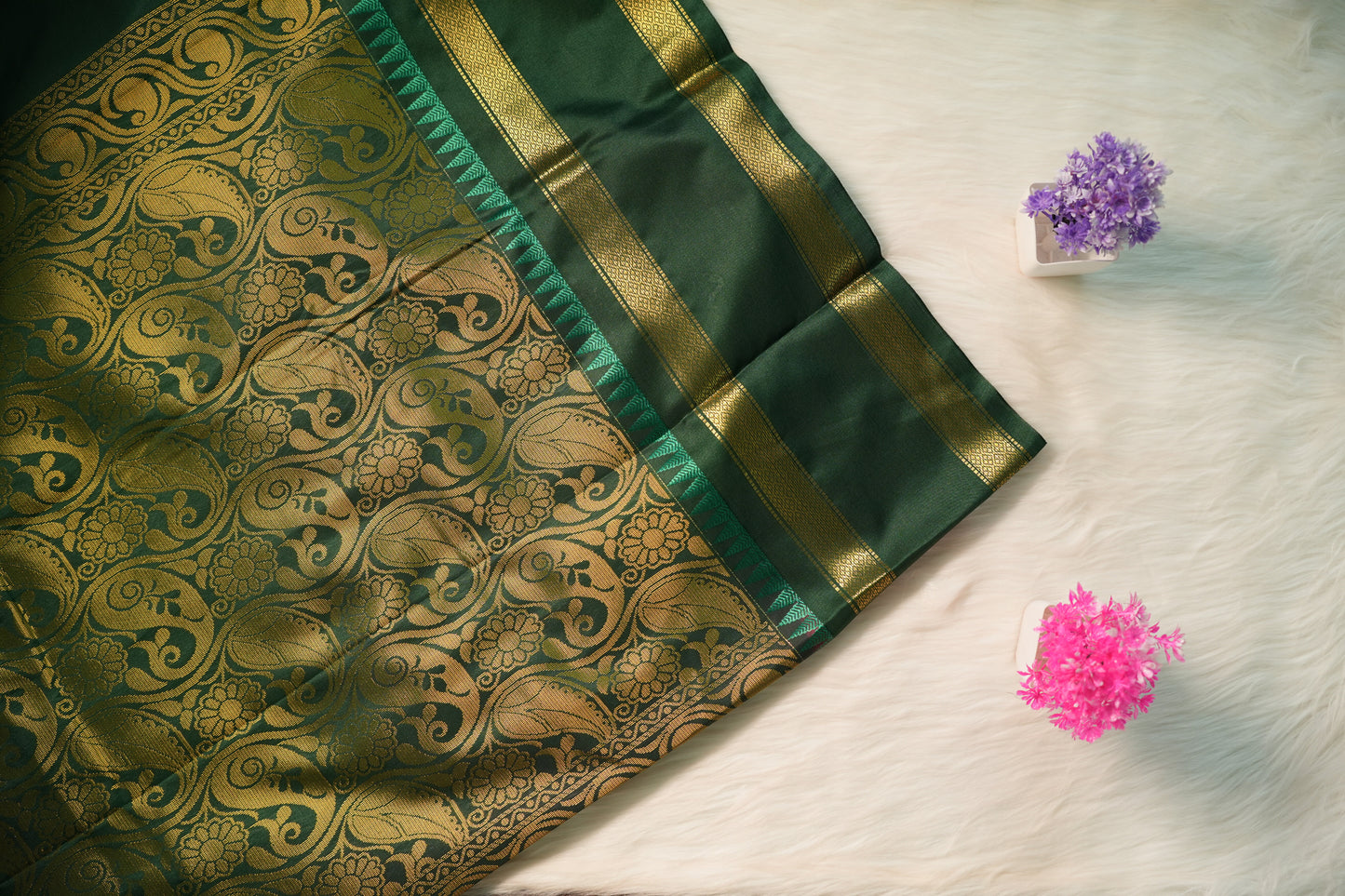 Semi Gadwal Silk Saree | SSGS231