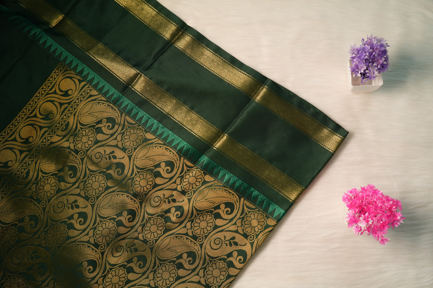 Semi Gadwal Silk Saree | SSGS231