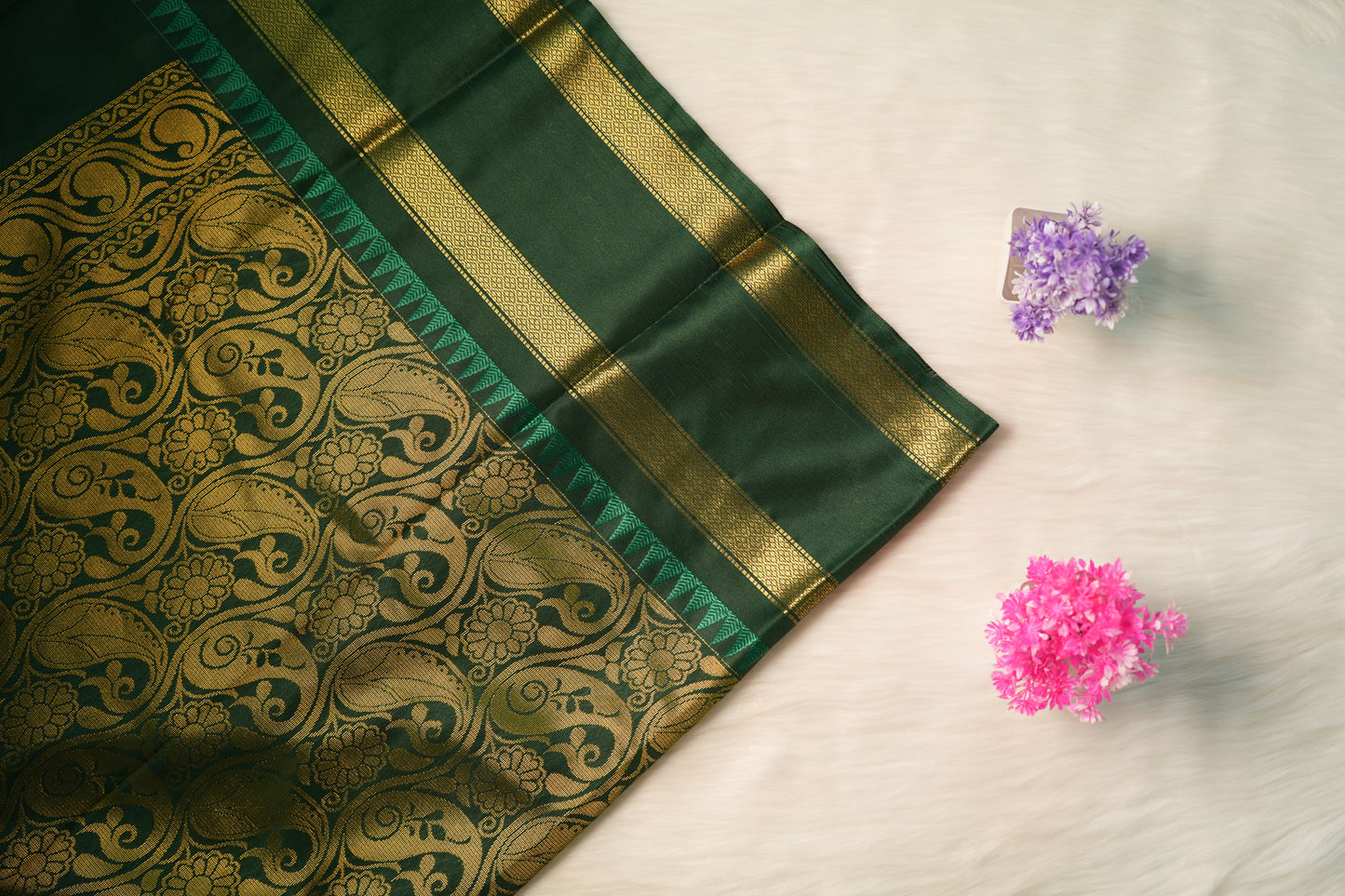 Semi Gadwal Silk Saree | SSGS231