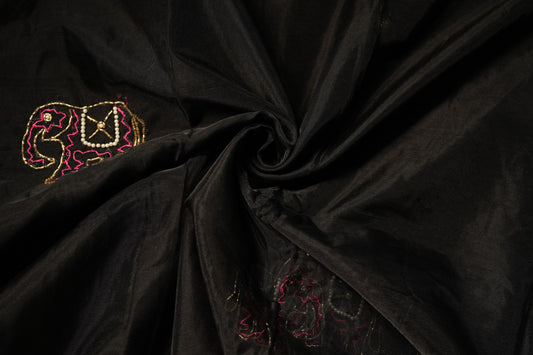 Hand Pearl Work Saree | SSPD228