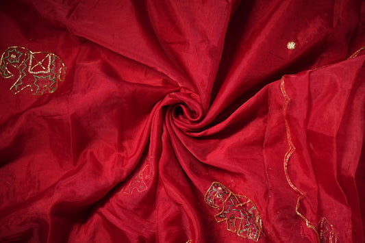 Hand Pearl Work Saree | SSPD228