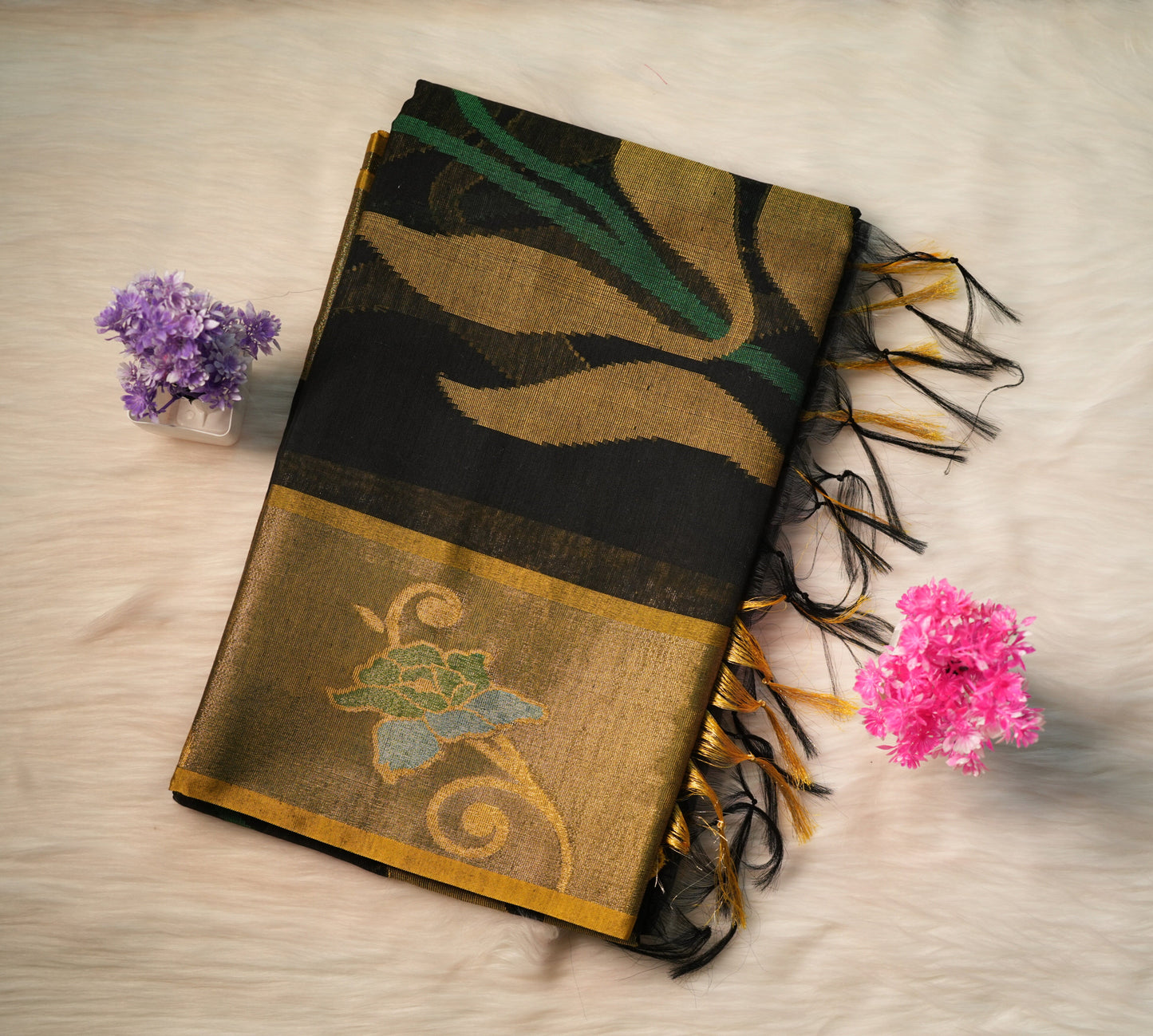 Cotton Ikkat Saree | SSCS233