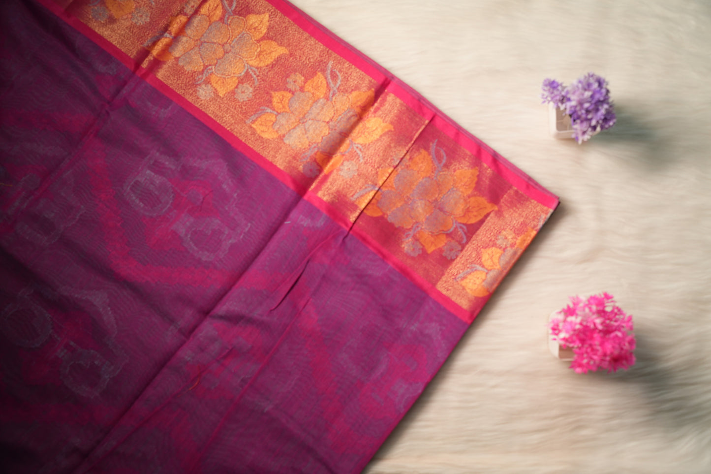 Cotton Ikkat Saree | SSCS233