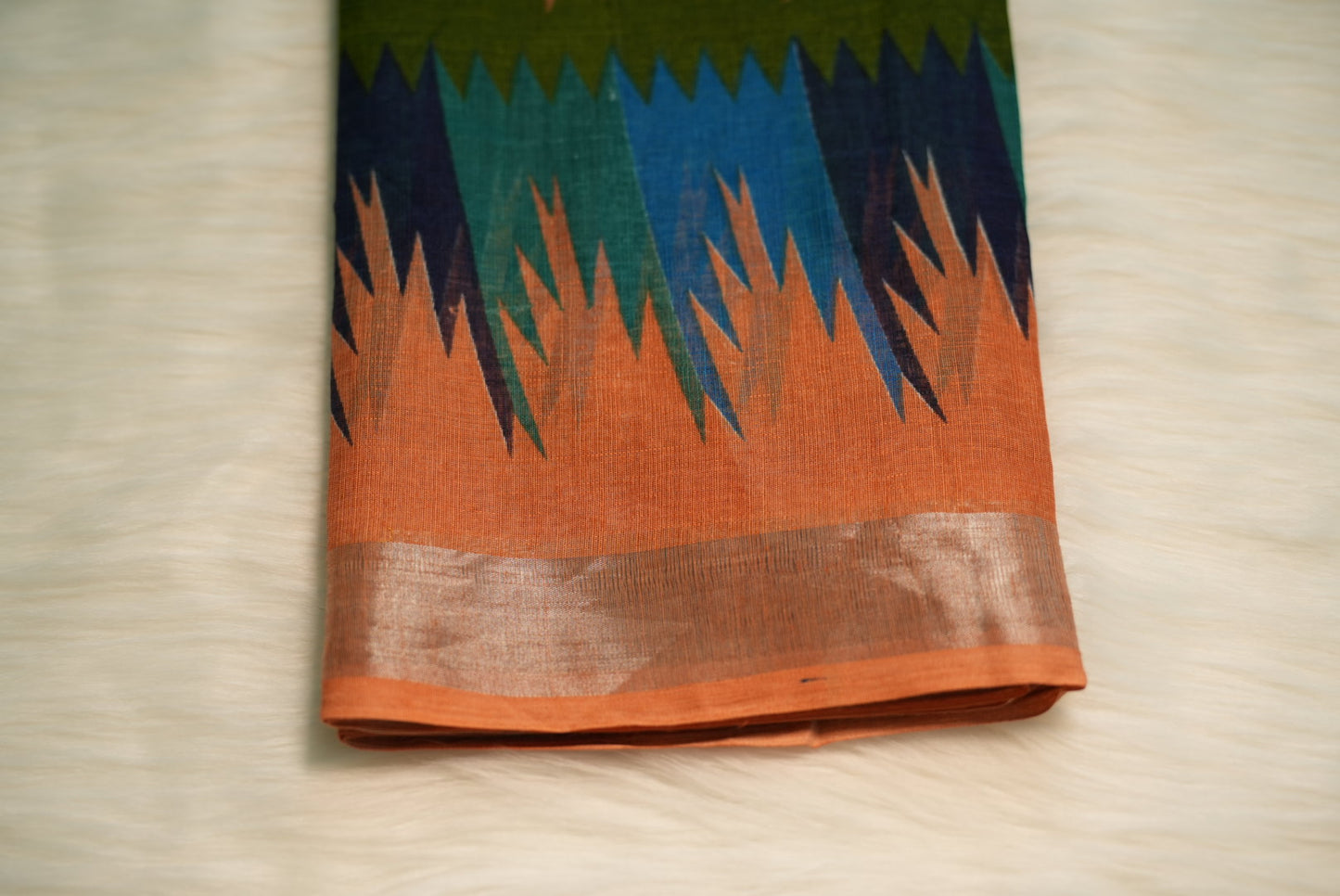 Temple Boarder Saree | SSBS185