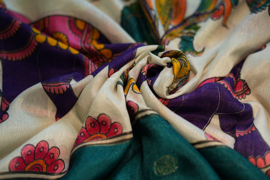 Gaja Dola Silk Saree | SSDS185