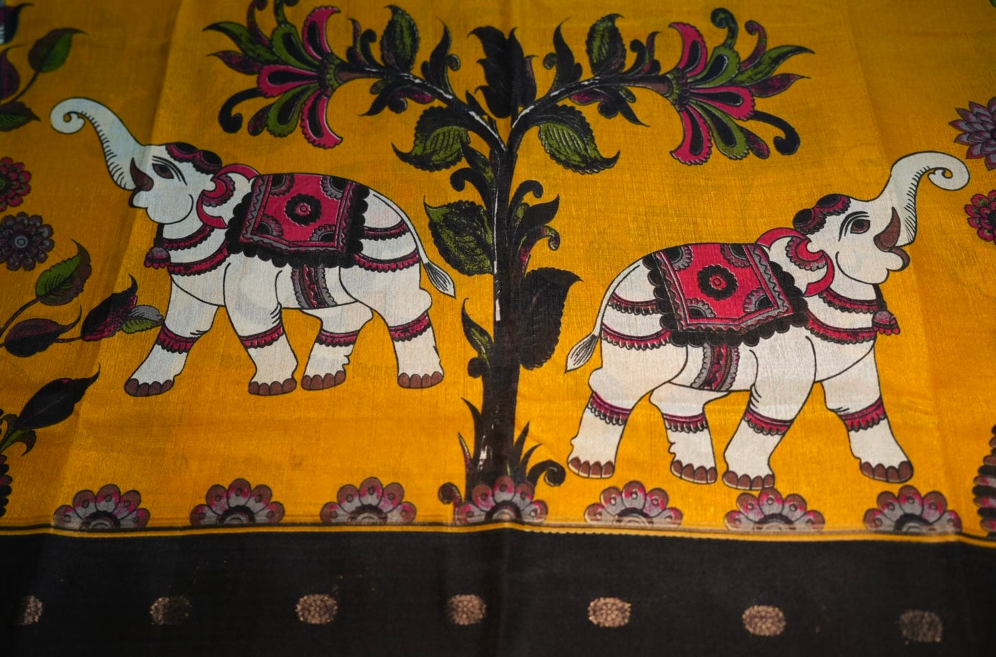 Gaja Dola Silk Saree | SSDS185