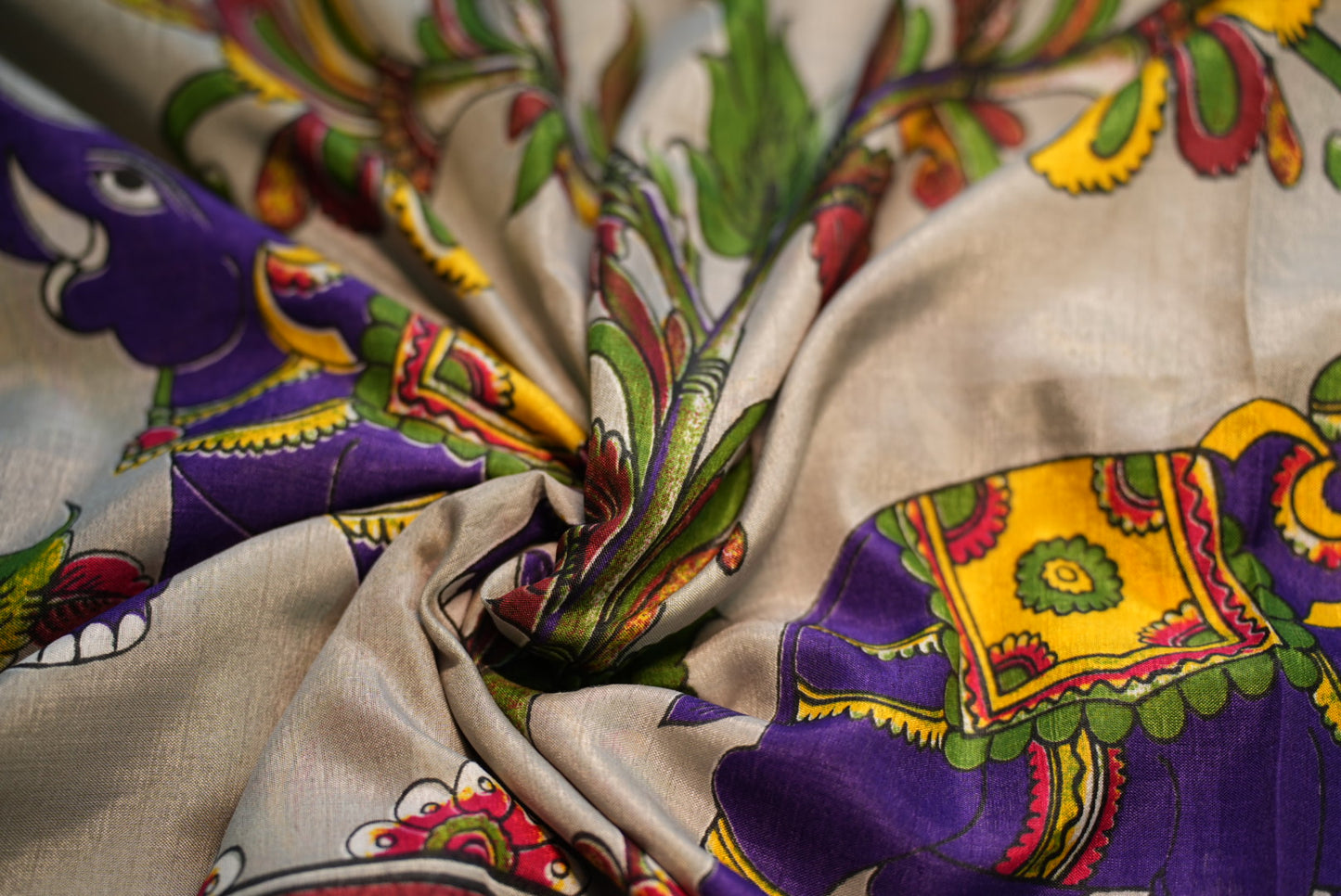 Gaja Dola Silk Saree | SSDS185