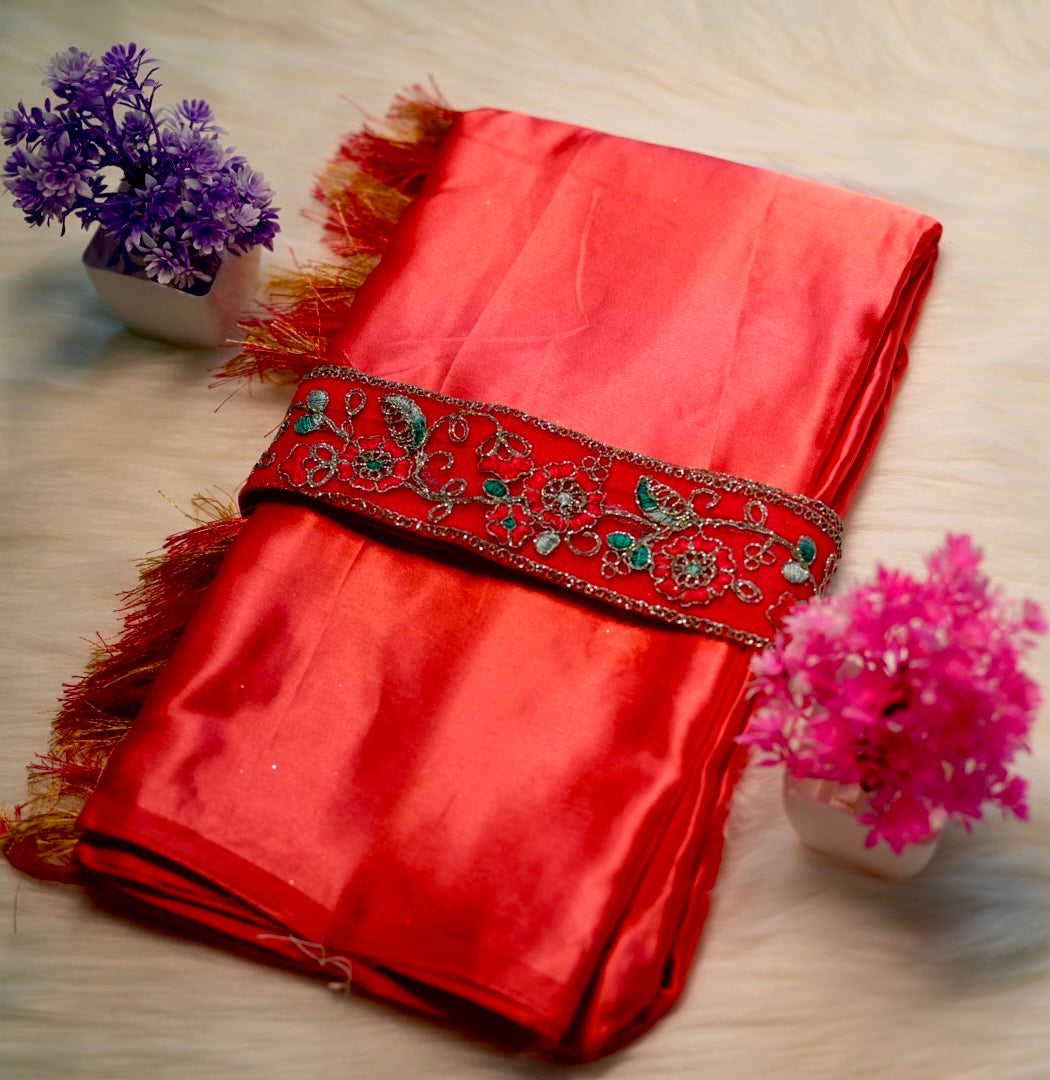 Party Wear Silk Saree | SSPS186