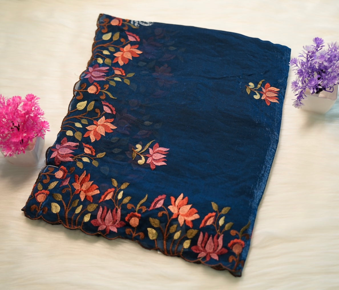 Fancy Floral Saree | SSFS188