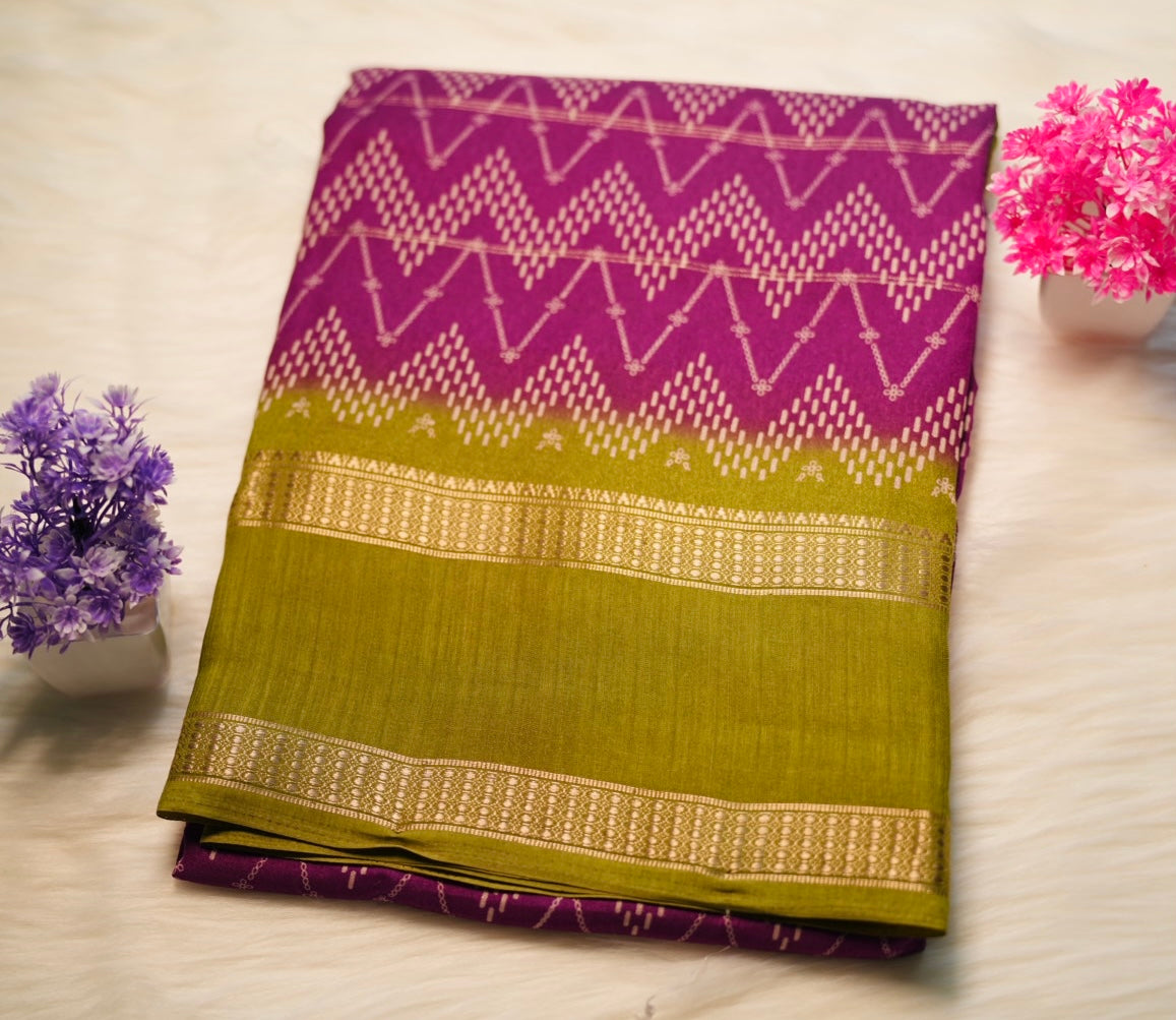 Mysore Silk Saree | SSMS191