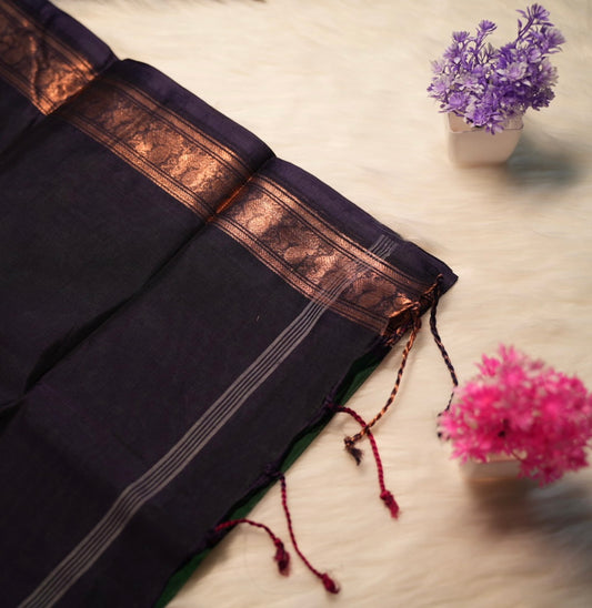 Rich Temple Cotton Saree | SSTS192