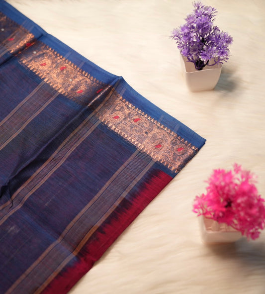 Rich Temple Cotton Saree | SSTS192
