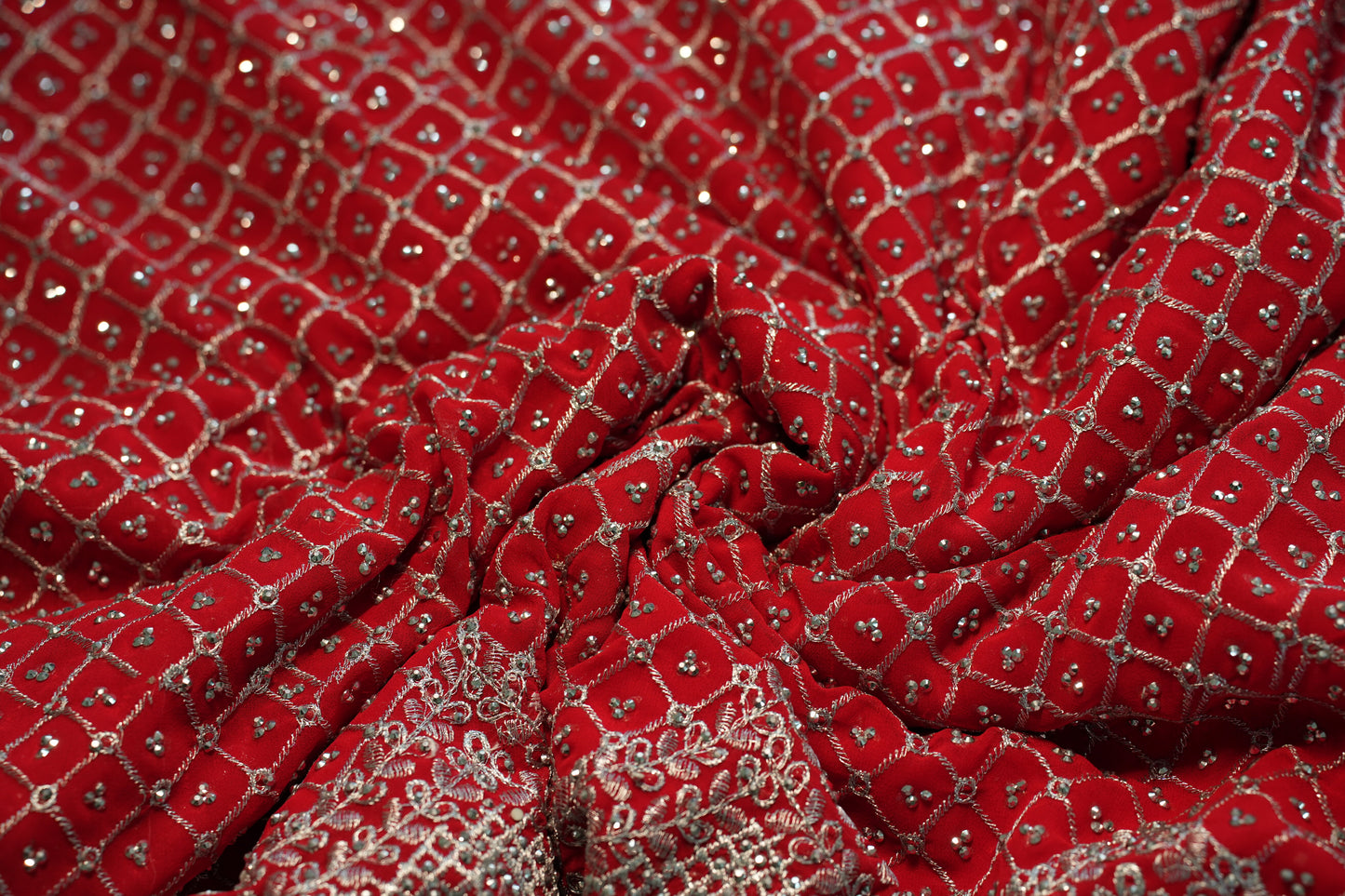 Fancy Stone Work Saree | SSSK203