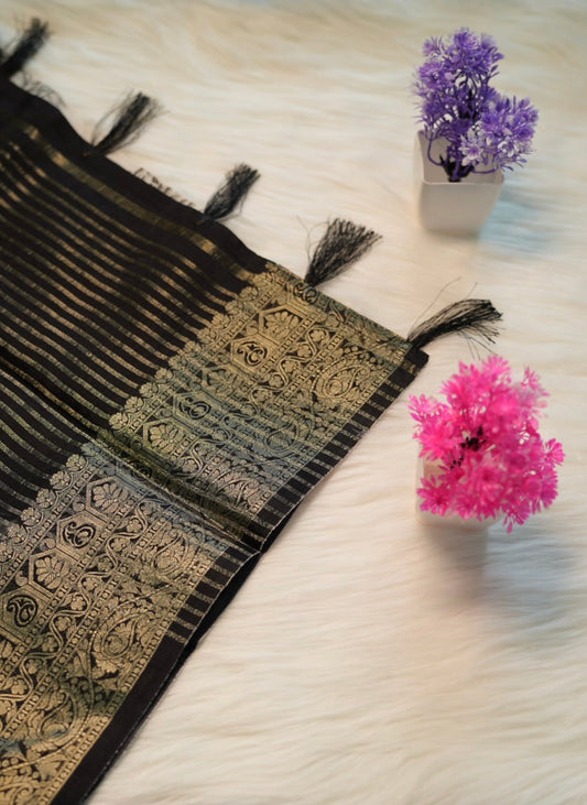 Viscose Silk Saree | SSMS194