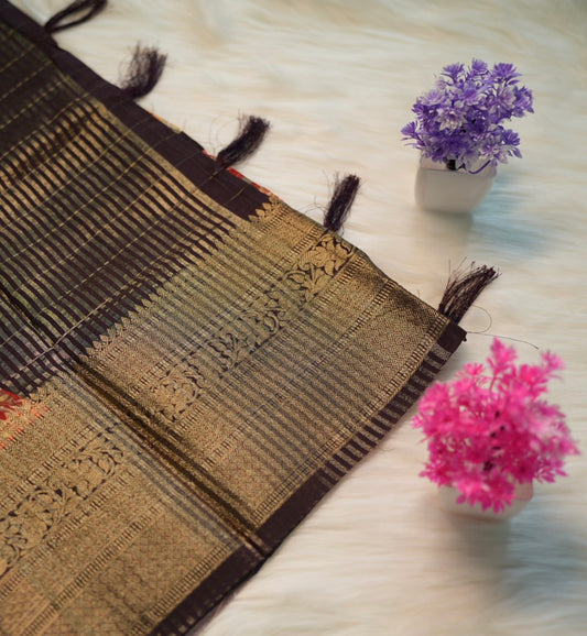 Viscose Silk Saree | SSMS194