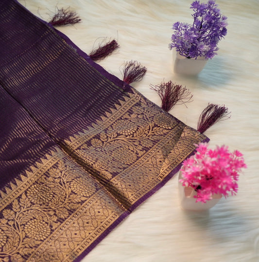Viscose Silk Saree | SSMS194