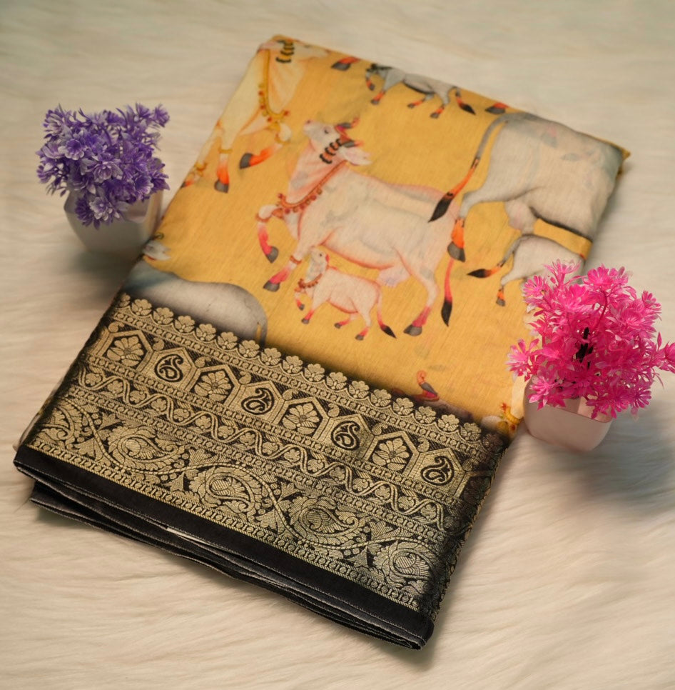 Viscose Silk Saree | SSMS194