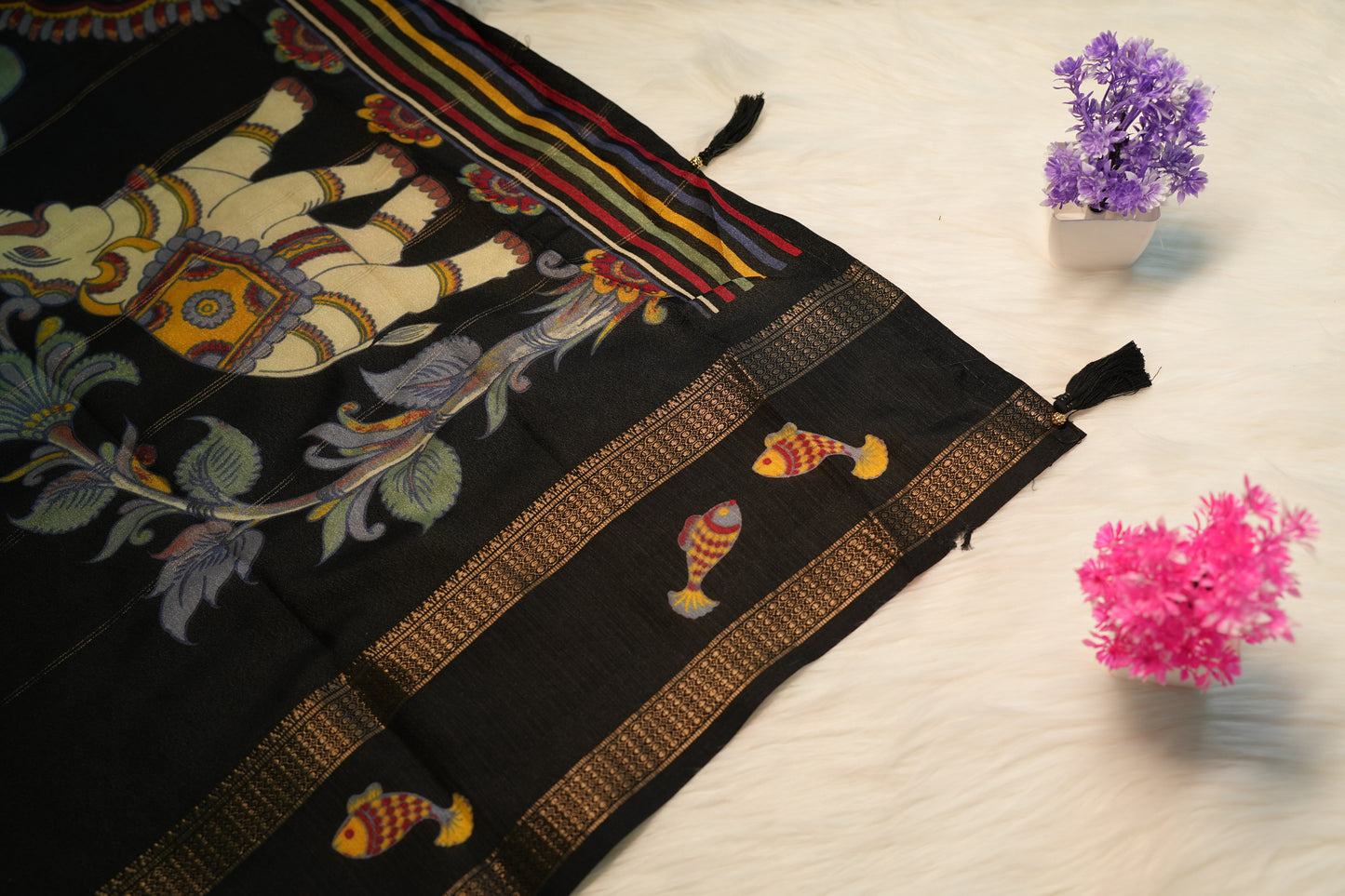Fancy Fish Saree | SSFS205