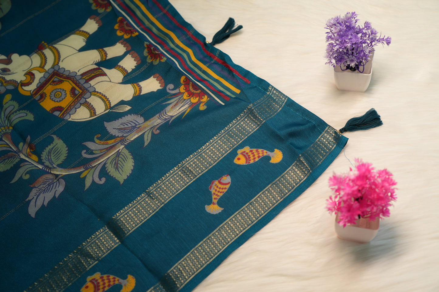 Fancy Fish Saree | SSFS205