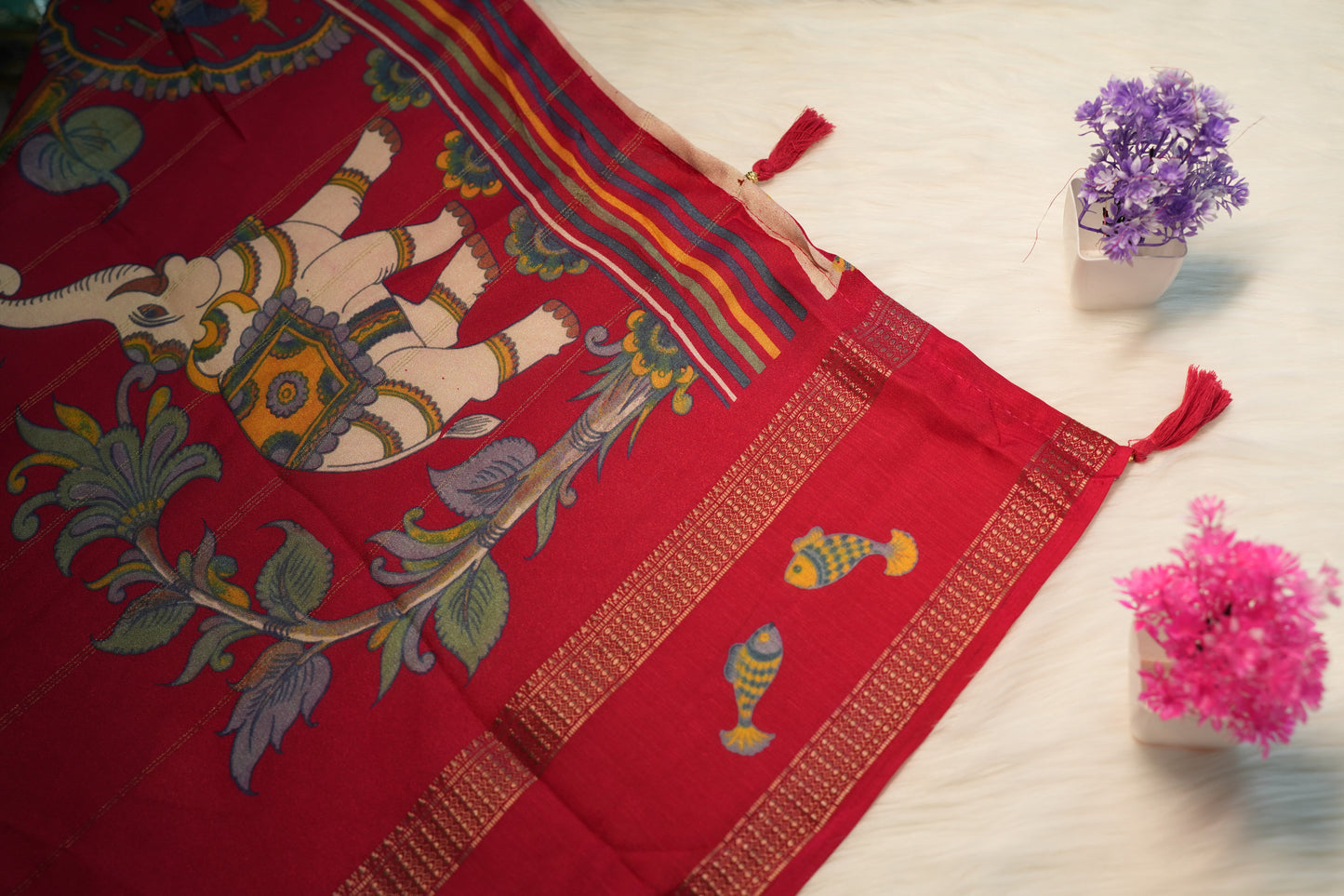 Fancy Fish Saree | SSFS205