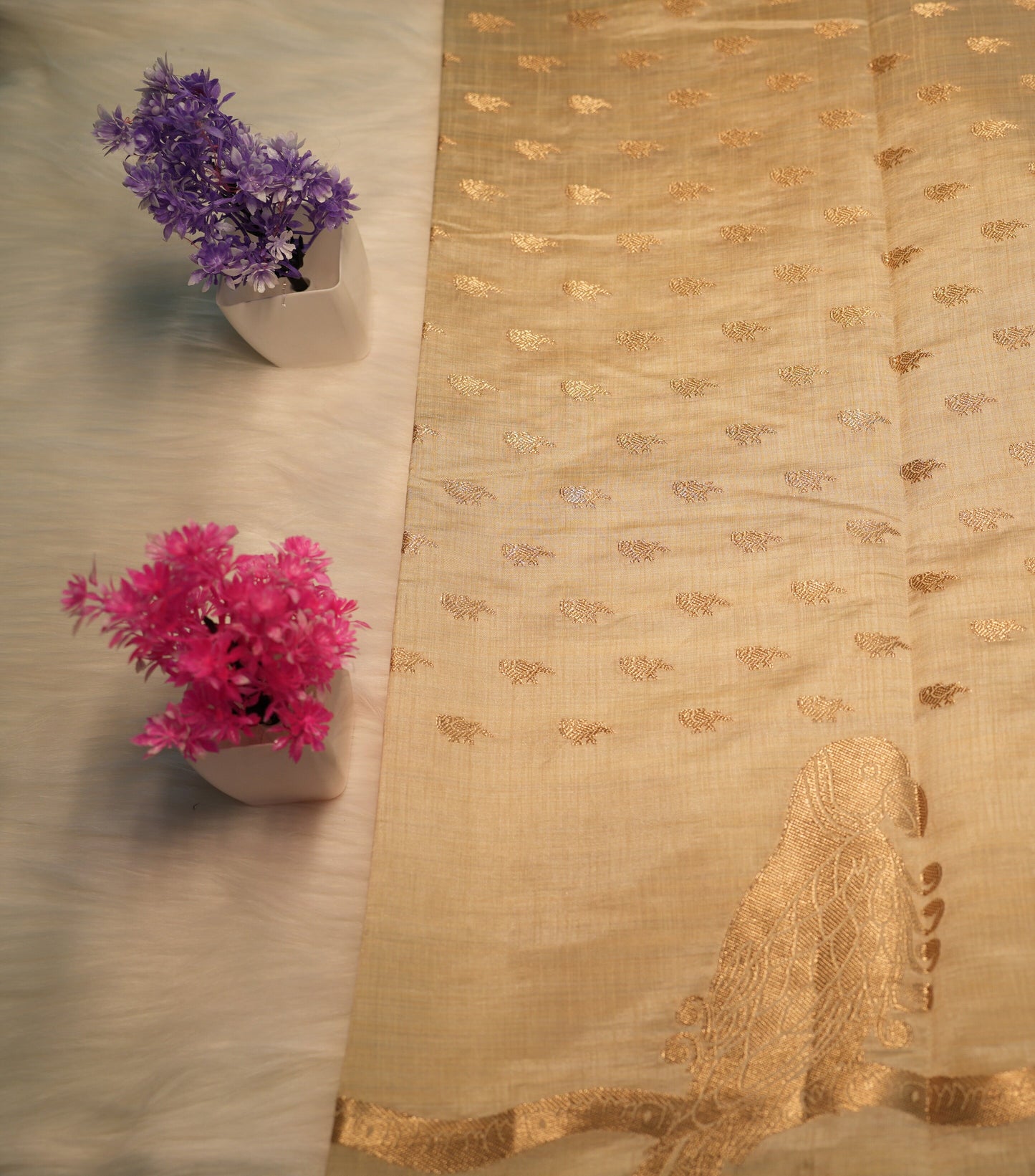 Tussar Silk Saree | SSTS197