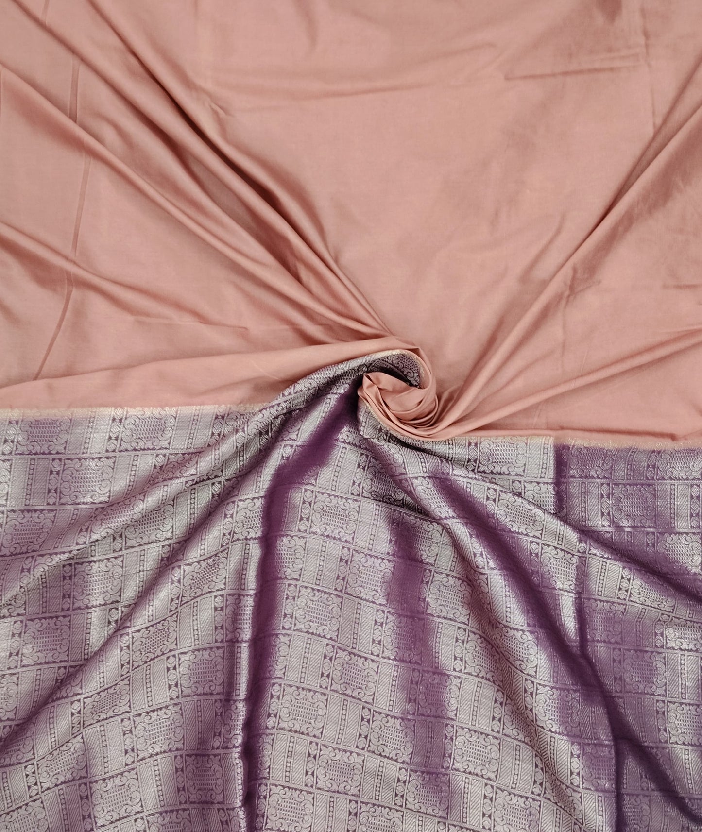 Ajrak Print Silk Saree | SSAP426