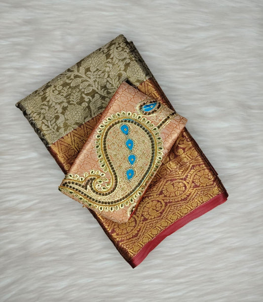 Kanchipuram Silk Saree | SSKS419