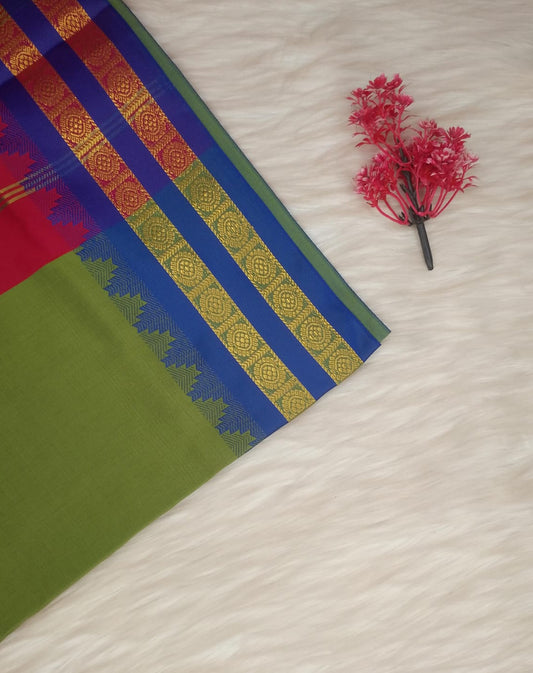 10-Yards Original Korvai Soft Saree | SSOK450