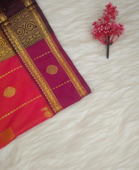 10-Yards Original Korvai Soft Saree | SSOK450