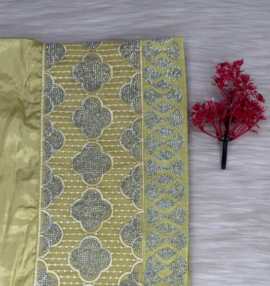 Satin Designer Saree | SSSD462