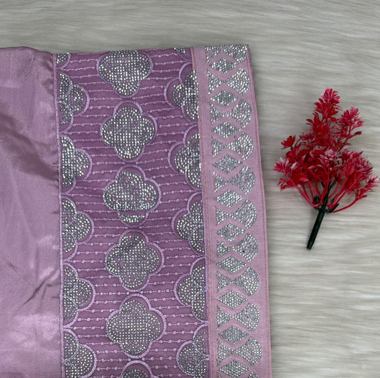 Satin Designer Saree | SSSD462