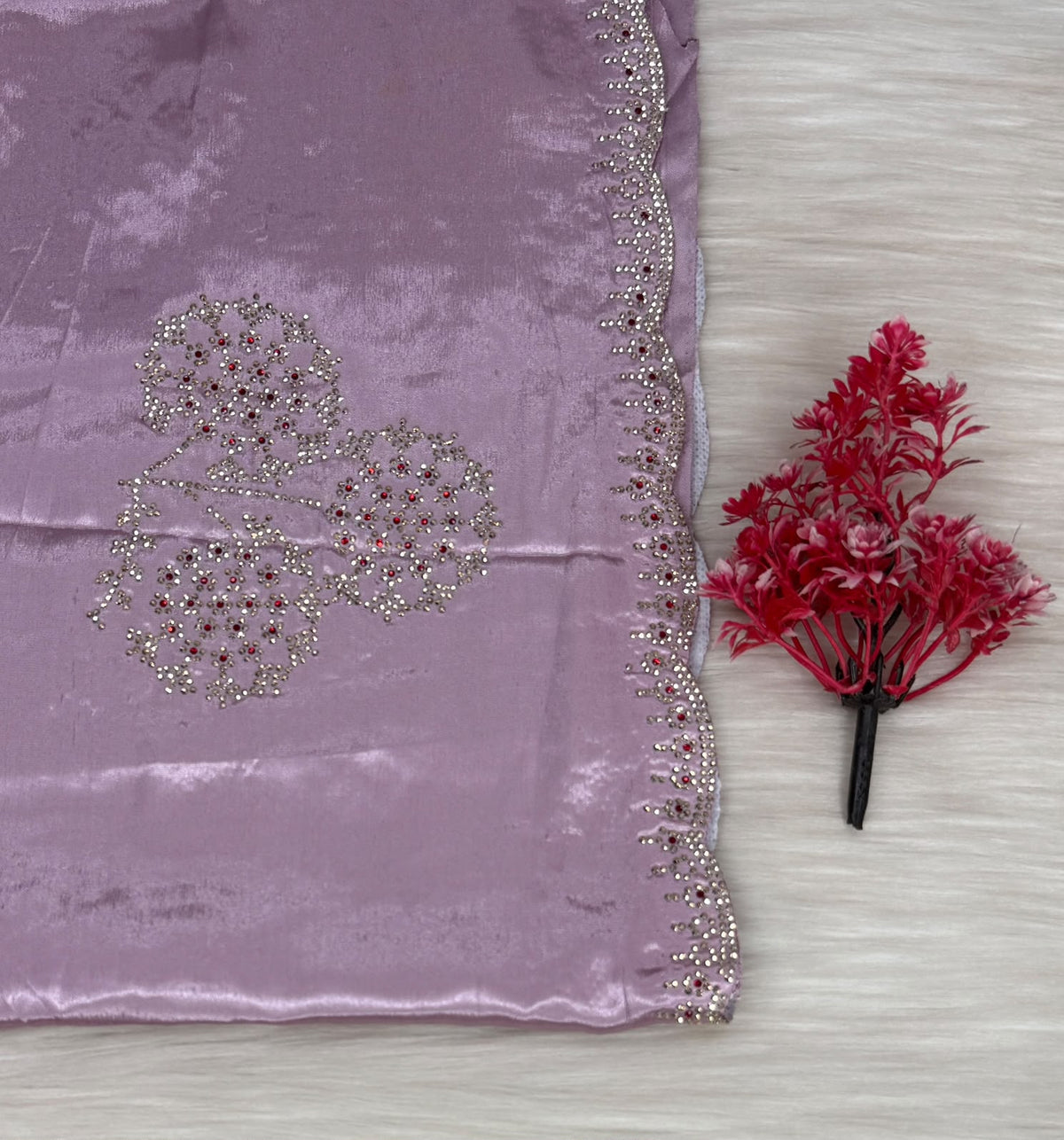 Satin Designer Saree | SSSD462