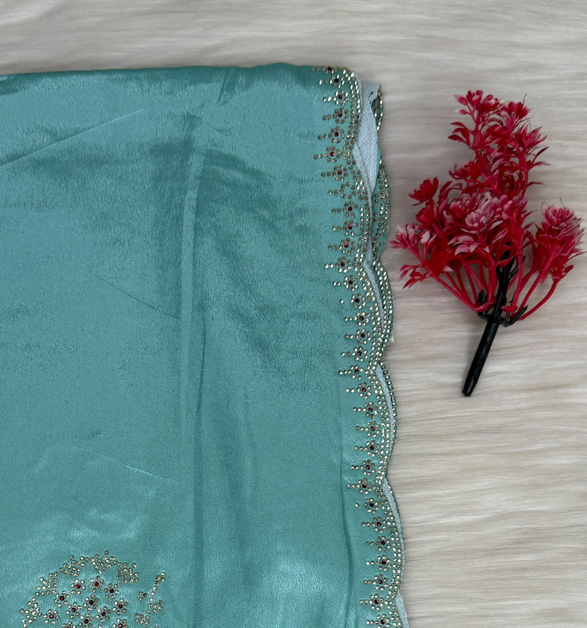 Satin Designer Saree | SSSD462