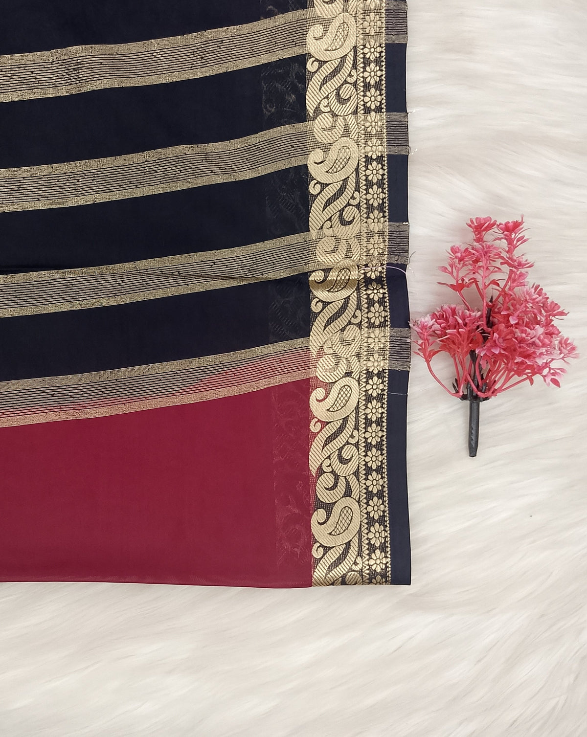 Mysore Crepe Saree | SSMC481