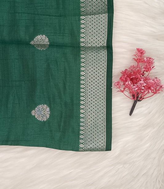 Semi Tussar Saree | SSST485