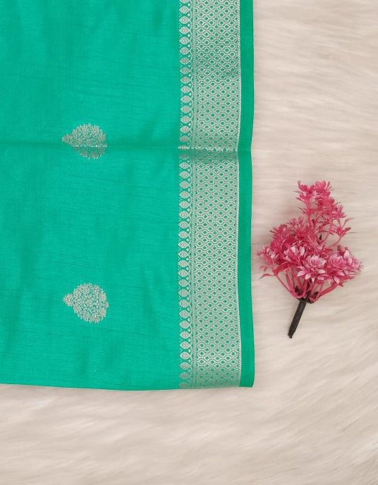 Semi Tussar Saree | SSST485