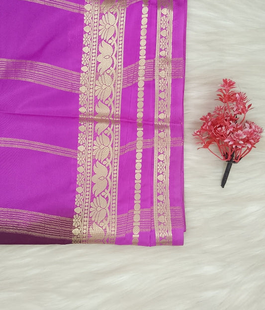 Crepe Silk Saree | SSCS486