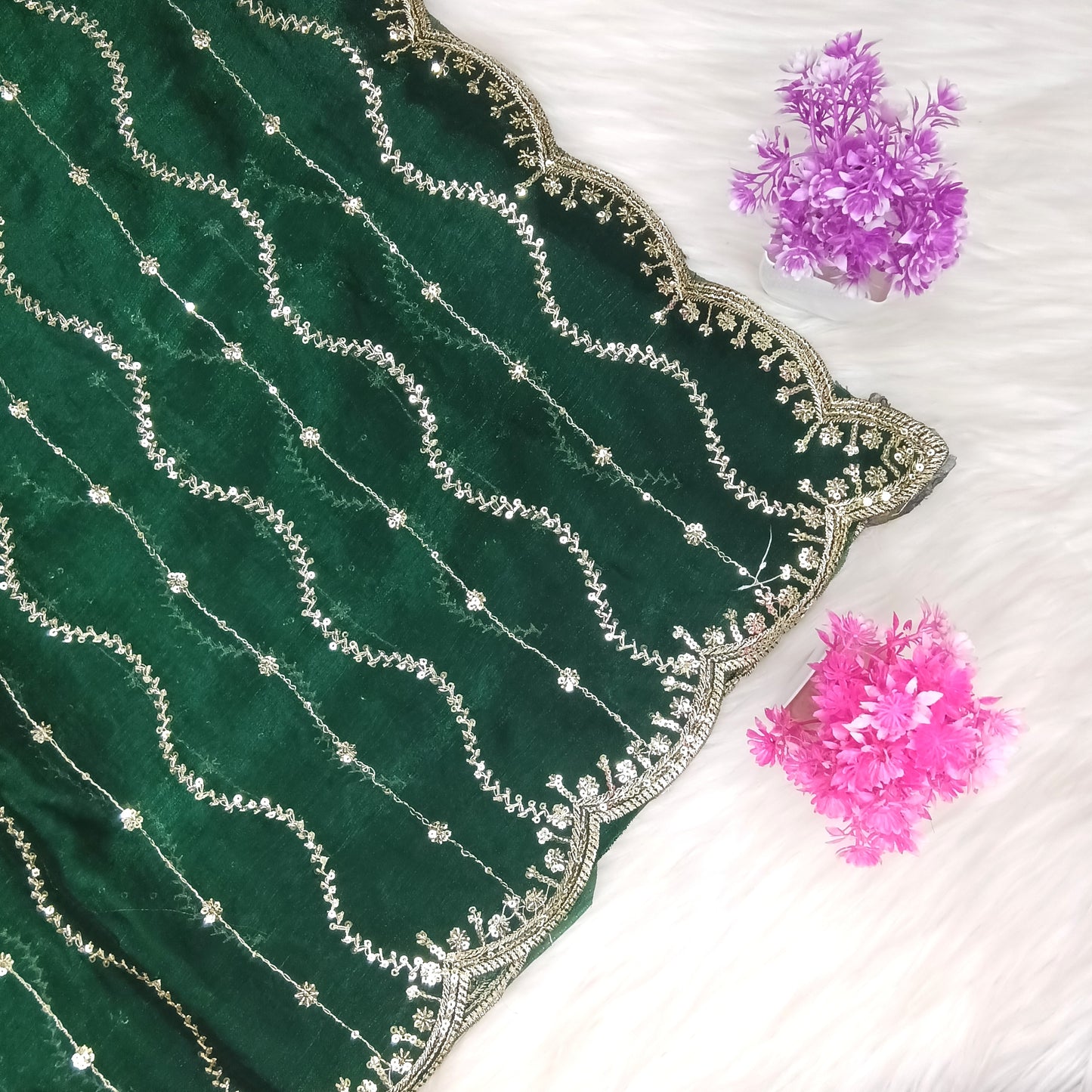 Designer Space Silk Saree | SSDS282