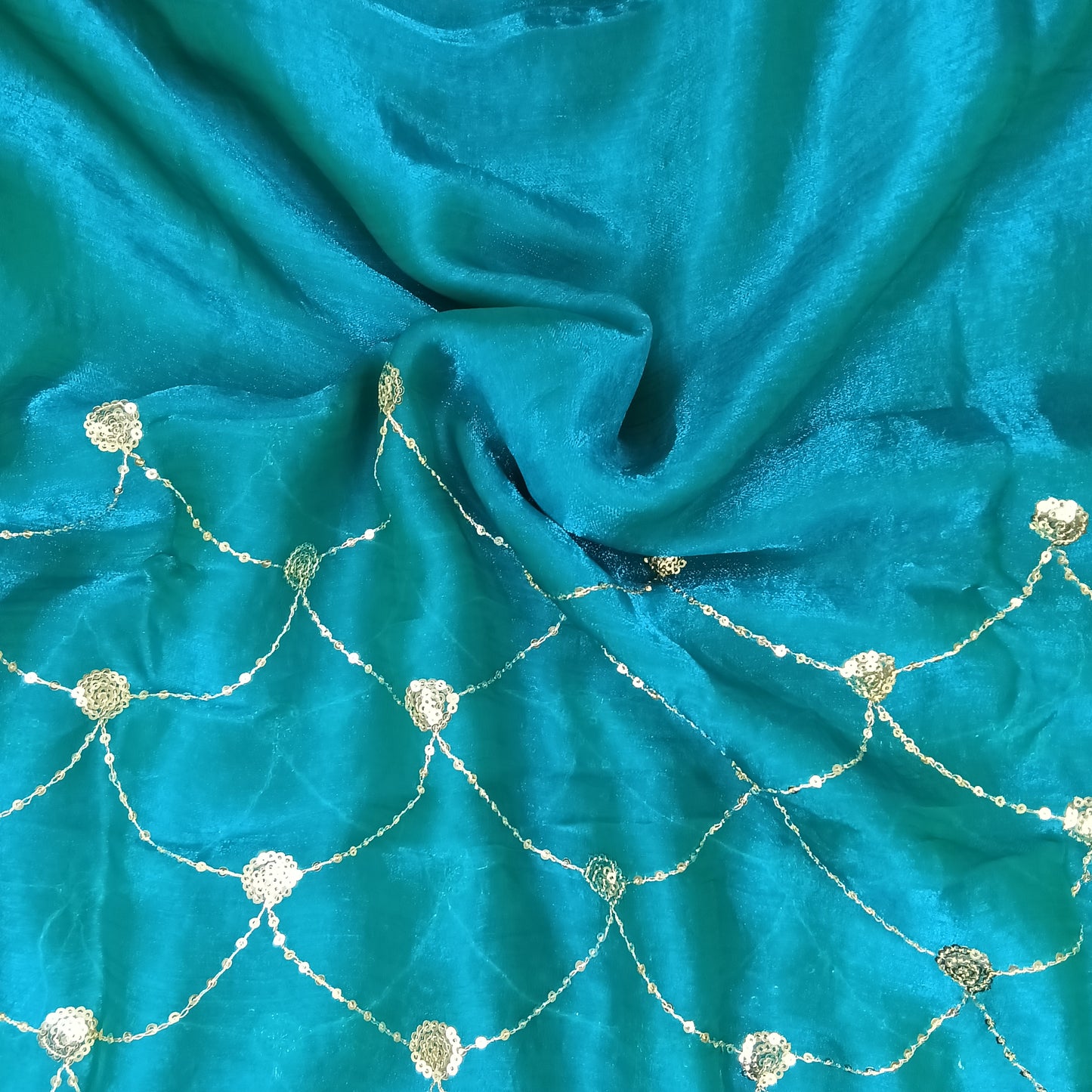 Designer Space Silk Saree | SSDS282
