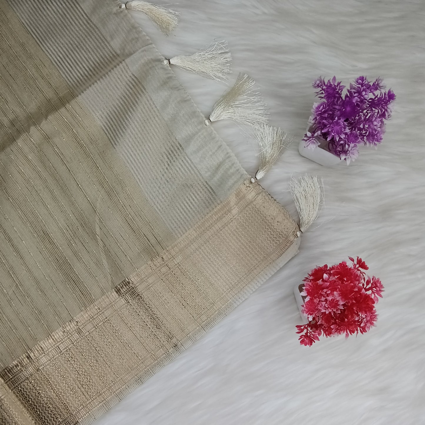 Soft Organza Silk Saree | SSOS350