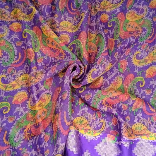 Kalamkari Printed Saree | SSKP356