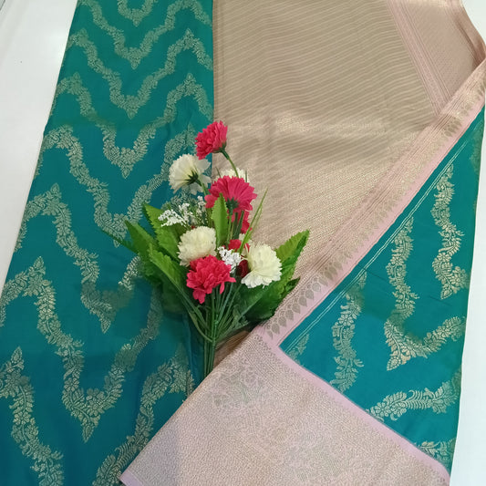 Soft Zari Silk Saree | SSSZ362